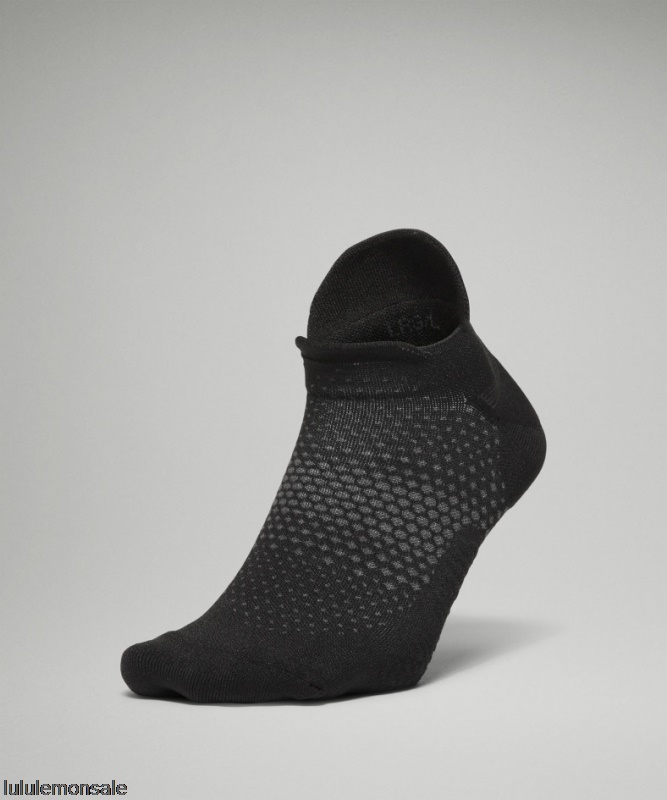 Lululemon Deutschland DELULU927 | Macropillow Tab Laufsocke Medium Dämpfend Schwarz